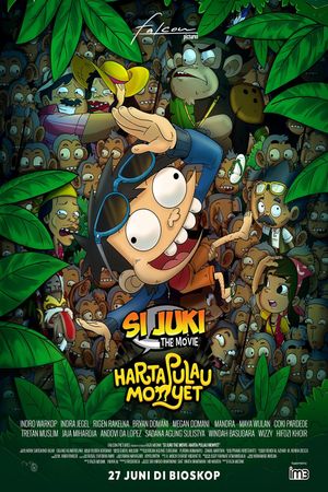 Si Juki the Movie: Harta Pulau Monyet's poster