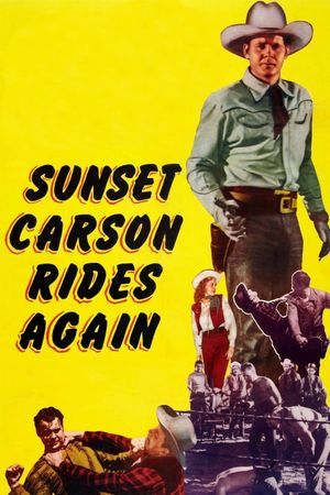 Sunset Carson Rides Again's poster