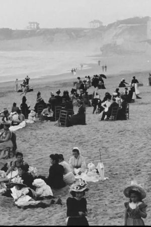 Biarritz : la plage et la mer's poster