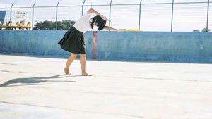 Swimming in a Sand Pool's poster