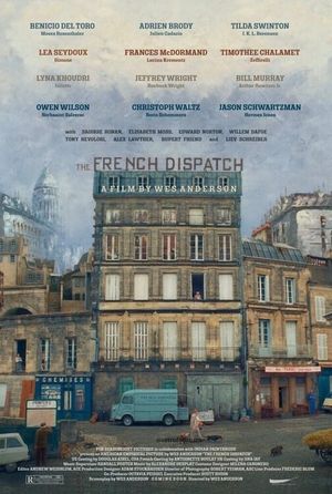 The French Dispatch's poster