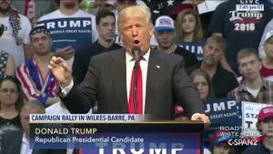 One Nation Under Trump's poster