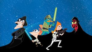 Phineas and Ferb: Star Wars's poster