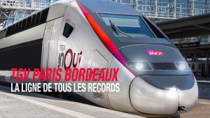 TGV Paris-Bordeaux, la ligne de tous les records's poster