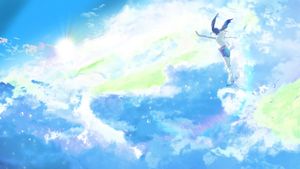 Weathering with You's poster