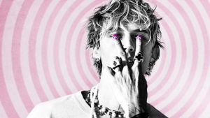 Machine Gun Kelly's Life in Pink's poster