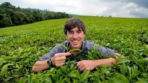 The Tea Trail with Simon Reeve's poster