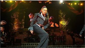 Janet Jackson: The Velvet Rope Tour's poster
