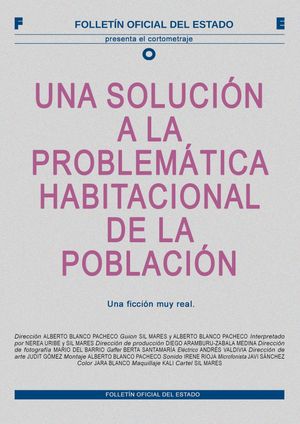 Una solución a la problemática habitacional de la población's poster