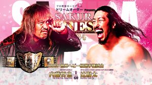 NJPW Sakura Genesis 2024's poster