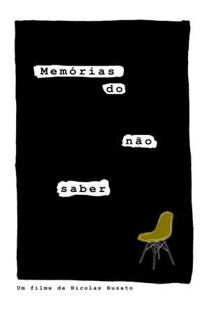 Memórias do não saber's poster