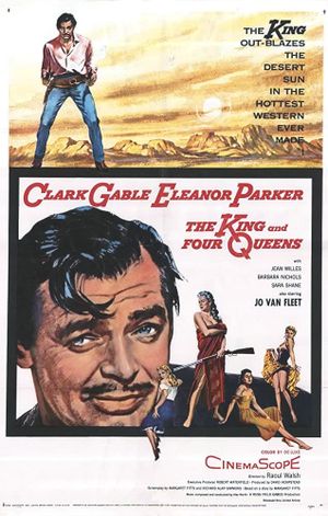 The King and Four Queens's poster