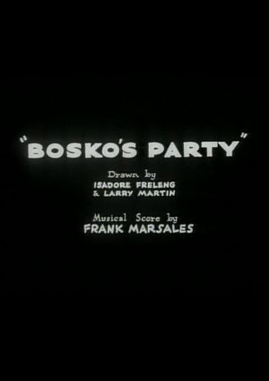 Bosko's Party's poster