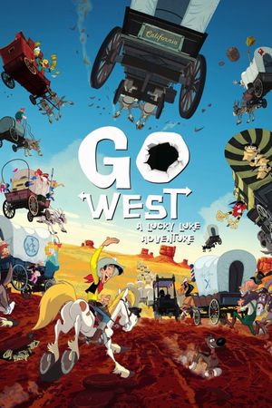 Go West: A Lucky Luke Adventure's poster