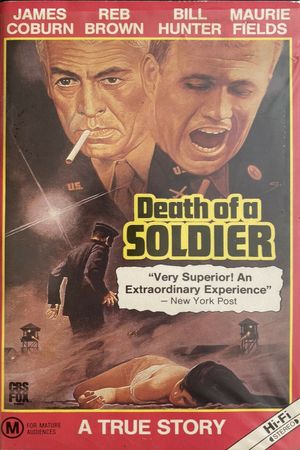 Death of a Soldier's poster