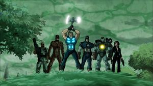 Ultimate Avengers 2's poster
