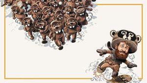 Hundreds of Beavers's poster