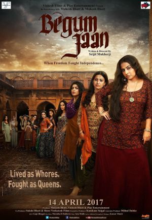 Begum Jaan's poster