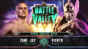 NJPW Battle in the Valley's poster