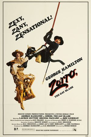 Zorro: The Gay Blade's poster