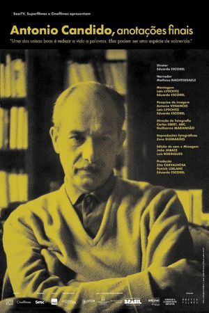 Antonio Candido, Anotações Finais's poster
