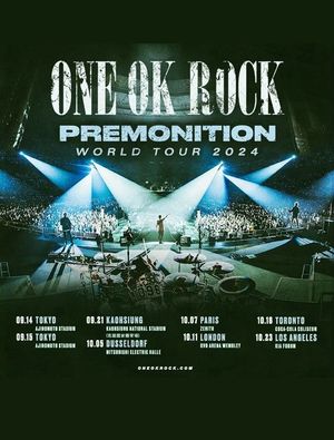 ONE OK ROCK 2024 PREMONITION WORLD TOUR at KAOHSIUNG NATIONAL STADIUM's poster