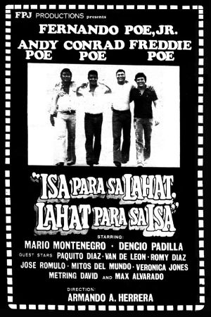 Isa Para Sa Lahat, Lahat Para Sa Isa's poster