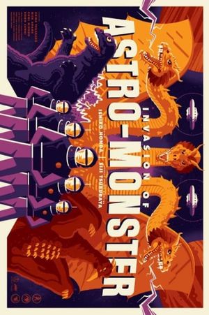 Invasion of Astro-Monster's poster