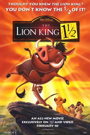 The Lion King 1½'s poster