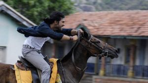 Magadheera's poster