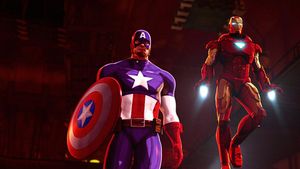 Iron Man & Captain America: Heroes United's poster