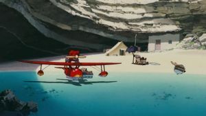 Porco Rosso's poster