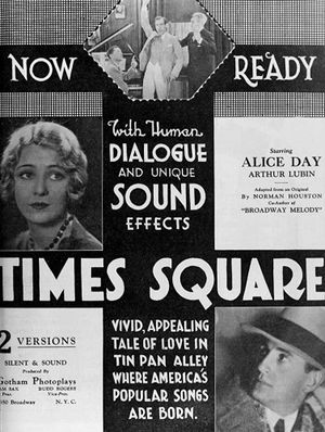 Times Square's poster