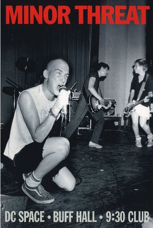 Minor Threat - Live: DC Space-Buff Hall-930 Club's poster