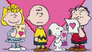 A Charlie Brown Valentine's poster