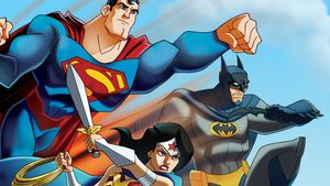 JLA Adventures: Trapped in Time's poster