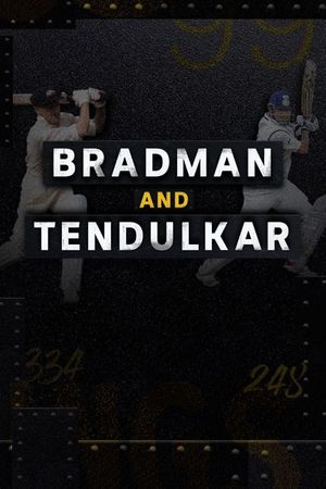 Bradman and Tendulkar's poster