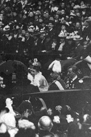 Her Majesty the Queen Arriving at South Kensington on the Occasion of the Laying of the Foundation Stone of the Victoria & Albert Museum's poster