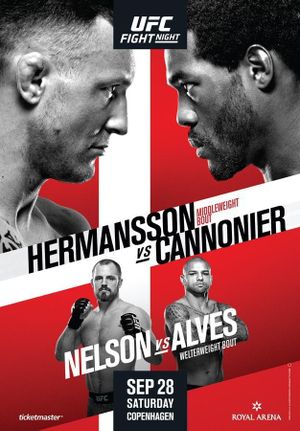 UFC Fight Night 160: Hermansson vs. Cannonier's poster image