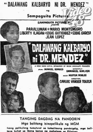 Dalawang kalbaryo ni Dr. Mendez's poster