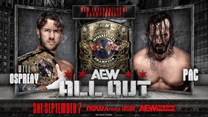 AEW All Out's poster