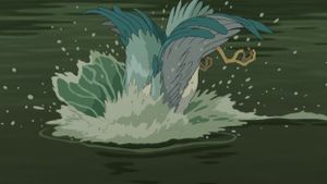 The Boy and the Heron's poster