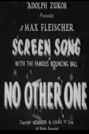 No Other One's poster