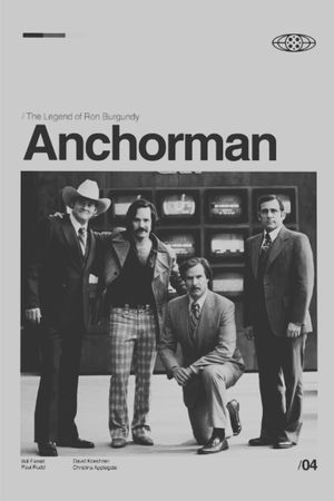 Anchorman: The Legend of Ron Burgundy's poster