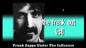 Frank Zappa: The Freak Out List's poster