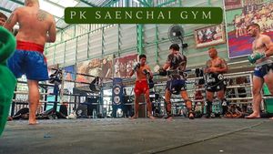 Pk Saenchai Gym's poster