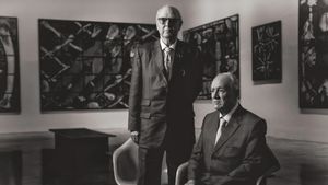 The Pilgrimage of Gilbert and George's poster