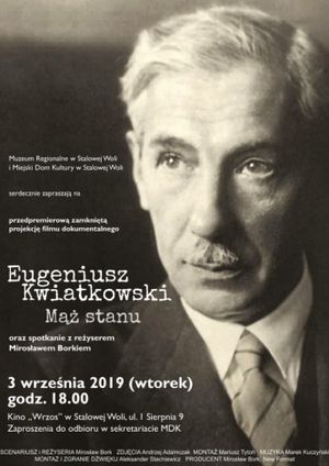 Eugeniusz Kwiatkowski. The Statesman's poster image