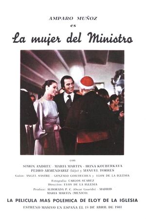 La mujer del ministro's poster
