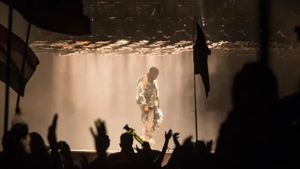 Kanye West - Live at Glastonbury's poster